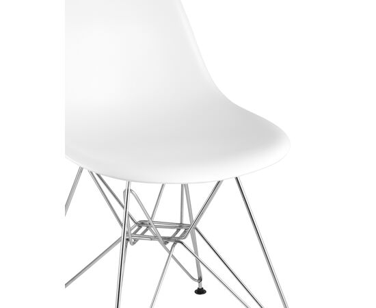 Стул УВА ДСР НЬЮ (UVA DSR NEW) 450x550x800 ДК-20101301 вхите (DC-20101301 white) Белый, Основной цвет: Белый, Ширина: 450, Материал основания: Металл, Высота: 800, Глубина: 550, Материал: Пластик, Каркас: Металл, Вес: 3,8, Цвет опоры: серебристый, Материал сиденья: пластик, Цвет сиденья: Белый, Артикул: ДК-20101301 вхите (DC-20101301 white), изображение 5post-test