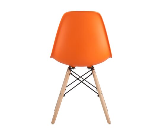 Стул УВА (UVA) 460x530x810 8056ПП ОРАНГЕ (8056PP ORANGE) Оранжевый/дер.ножки, Основной цвет: Оранжевый/дер.ножки, Ширина: 460, Материал основания: Массив дерева, Высота: 810, Глубина: 530, Материал: Пластик, Каркас: Массив дерева, Вес: 3,7, Цвет опоры: светло коричневый, Материал сиденья: пластик, Цвет сиденья: Оранжевый, Артикул: 8056ПП ОРАНГЕ (8056PP ORANGE), изображение 4post-test