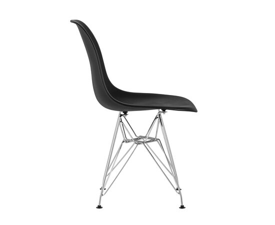 Стул УВА ДСР НЬЮ (UVA DSR NEW) 450x550x800 ДК-20101301 блак (DC-20101301 black) Чёрный, Основной цвет: Чёрный, Ширина: 450, Материал основания: Металл, Высота: 800, Глубина: 550, Материал: Пластик, Каркас: Металл, Вес: 3,8, Цвет опоры: серебристый, Материал сиденья: пластик, Цвет сиденья: Черный, Артикул: ДК-20101301 блак (DC-20101301 black), изображение 3post-test
