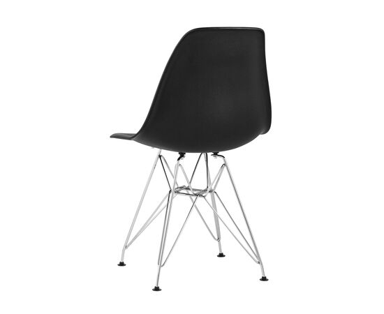 Стул УВА ДСР НЬЮ (UVA DSR NEW) 450x550x800 ДК-20101301 блак (DC-20101301 black) Чёрный, Основной цвет: Чёрный, Ширина: 450, Материал основания: Металл, Высота: 800, Глубина: 550, Материал: Пластик, Каркас: Металл, Вес: 3,8, Цвет опоры: серебристый, Материал сиденья: пластик, Цвет сиденья: Черный, Артикул: ДК-20101301 блак (DC-20101301 black), изображение 5post-test
