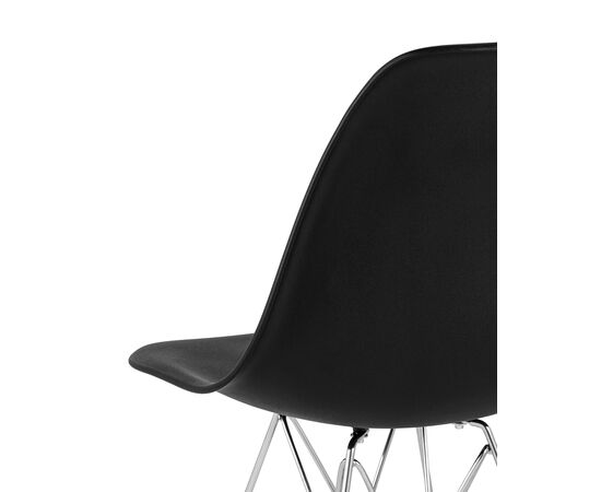 Стул УВА ДСР НЬЮ (UVA DSR NEW) 450x550x800 ДК-20101301 блак (DC-20101301 black) Чёрный, Основной цвет: Чёрный, Ширина: 450, Материал основания: Металл, Высота: 800, Глубина: 550, Материал: Пластик, Каркас: Металл, Вес: 3,8, Цвет опоры: серебристый, Материал сиденья: пластик, Цвет сиденья: Черный, Артикул: ДК-20101301 блак (DC-20101301 black), изображение 6post-test