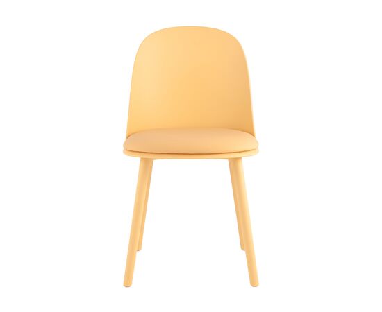 Стул Фог (Fog) 500x450x800 СЛ-7022ДП йеллов 70139 (SL-7022DP yellow 70139) Желтый, Основной цвет: Желтый, Материал основания: Пластик, Ширина: 500, Высота: 800, Глубина: 450, Вес: 5,9, Материал сиденья: экокожа, Артикул: СЛ-7022ДП йеллов 70139 (SL-7022DP yellow 70139), изображение 4post-test