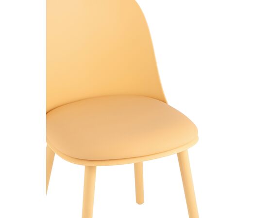 Стул Фог (Fog) 500x450x800 СЛ-7022ДП йеллов 70139 (SL-7022DP yellow 70139) Желтый, Основной цвет: Желтый, Материал основания: Пластик, Ширина: 500, Высота: 800, Глубина: 450, Вес: 5,9, Материал сиденья: экокожа, Артикул: СЛ-7022ДП йеллов 70139 (SL-7022DP yellow 70139), изображение 5post-test