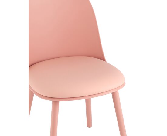 Стул Фог (Fog) 500x450x800 СЛ-7022ДП пинк 90531 (SL-7022DP pink 90531) Пыльно-розовый, Основной цвет: Пыльно-розовый, Материал основания: Пластик, Ширина: 500, Высота: 800, Глубина: 450, Вес: 5,9, Материал сиденья: экокожа, Артикул: СЛ-7022ДП пинк 90531 (SL-7022DP pink 90531), изображение 5post-test