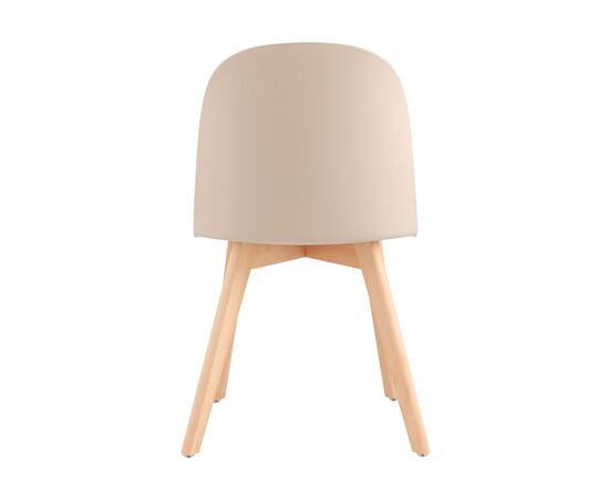 Стул Фог (Fog) 500x450x800 СЛ-7022ДМ беиге 70043 (SL-7022DM beige 70043) Бежевый, Основной цвет: Бежевый, Материал основания: Пластик, Ширина: 500, Высота: 800, Глубина: 450, Вес: 5,2, Материал сиденья: экокожа, Артикул: СЛ-7022ДМ беиге 70043 (SL-7022DM beige 70043), изображение 2post-test