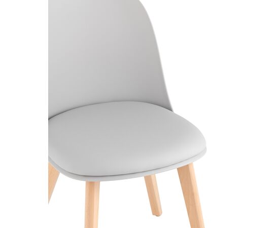 Стул Фог (Fog) 500x450x800 СЛ-7022ДМ грей 66010 (SL-7022DM grey 66010) Светло-серый, Основной цвет: Светло-серый, Материал основания: Пластик, Ширина: 500, Высота: 800, Глубина: 450, Вес: 5,2, Материал сиденья: экокожа, Артикул: СЛ-7022ДМ грей 66010 (SL-7022DM grey 66010), изображение 4post-test