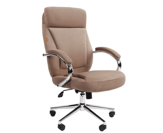 Кресло Чейрмэн 794 хоум (CHAIRMAN 794 HOME) 670x515x1110 ЧАИРМАН 794 ХОМЕ (CHAIRMAN 794 HOME) Бежевый, Основной цвет: Бежевый, Ширина: 670, Ролики: Диаметр штока 11 мм, покрытие – нейлон, Высота: 1110, Глубина: 515, Максимальная высота: 1170, Каркас: Немонолитный. Характеристики соответствуют стандарту БИФМА 5.1 (BIFMA 5.1) (США), Материал подлокотников: Металлические хромированные с мягкими накладками, обитыми тканью, Вес: 19,2, Материал сиденья: Велюр, Механизм: С возможностью фиксации кресла в любом положении. Регулировка кресла по высоте, Подголовник: рельефный, Материал спинки: Велюр, Рекомендованная максимальная нагрузка: до 120 кг, Объем: 0,22, Артикул: ЧАИРМАН 794 ХОМЕ (CHAIRMAN 794 HOME), изображение 3post-test