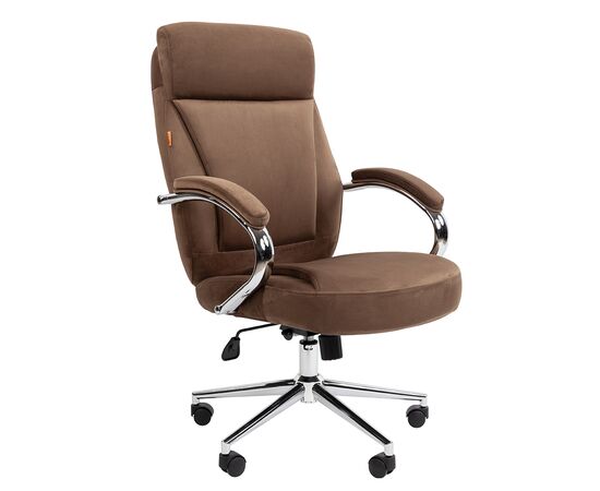 Кресло Чейрмэн 794 хоум (CHAIRMAN 794 HOME) 670x515x1110 ЧАИРМАН 794 ХОМЕ (CHAIRMAN 794 HOME) Кориневый, Основной цвет: Кориневый, Ширина: 670, Ролики: Диаметр штока 11 мм, покрытие – нейлон, Высота: 1110, Глубина: 515, Максимальная высота: 1170, Каркас: Немонолитный. Характеристики соответствуют стандарту БИФМА 5.1 (BIFMA 5.1) (США), Материал подлокотников: Металлические хромированные с мягкими накладками, обитыми тканью, Вес: 19,2, Материал сиденья: Велюр, Механизм: С возможностью фиксации кресла в любом положении. Регулировка кресла по высоте, Подголовник: рельефный, Материал спинки: Велюр, Рекомендованная максимальная нагрузка: до 120 кг, Объем: 0,22, Артикул: ЧАИРМАН 794 ХОМЕ (CHAIRMAN 794 HOME), изображение 3post-test