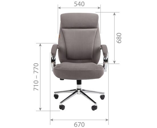 Кресло Чейрмэн 794 хоум (CHAIRMAN 794 HOME) 670x515x1110 ЧАИРМАН 794 ХОМЕ (CHAIRMAN 794 HOME) Серый, Основной цвет: Серый, Ширина: 670, Ролики: Диаметр штока 11 мм, покрытие – нейлон, Высота: 1110, Глубина: 515, Максимальная высота: 1170, Каркас: Немонолитный. Характеристики соответствуют стандарту БИФМА 5.1 (BIFMA 5.1) (США), Материал подлокотников: Металлические хромированные с мягкими накладками, обитыми тканью, Вес: 19,2, Материал сиденья: Велюр, Механизм: С возможностью фиксации кресла в любом положении. Регулировка кресла по высоте, Подголовник: рельефный, Материал спинки: Велюр, Рекомендованная максимальная нагрузка: до 120 кг, Объем: 0,22, Артикул: ЧАИРМАН 794 ХОМЕ (CHAIRMAN 794 HOME), изображение 2post-test