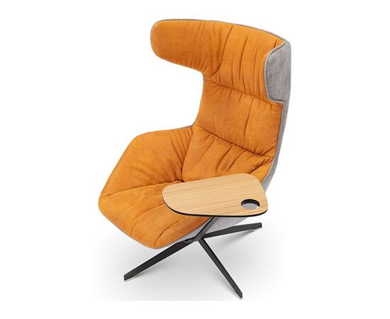 Кресло Сенсо Софт (Senso Soft) / Сенсо Софт со столиком 750x950x1100 Д100К Софт Л/Р (D100C Soft L/R), Ширина: 750, Высота: 1100, Глубина: 950, Материал крестовины: Сталь, Материал сиденья: Категория 3, Материал спинки: Категория 3, Цвет крестовины: Серый, Объем: 1,1, Артикул: Д100К Софт Л/Р (D100C Soft L/R), изображение 2post-test