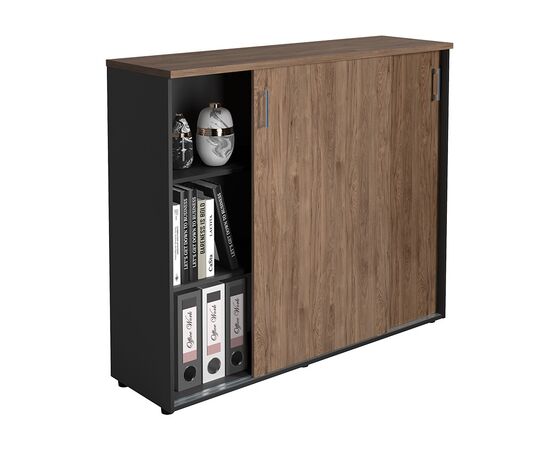 Шкаф ЕНВТ 1214 (NWT 1214) 1240x420x1230 НВТ 1214 (NWT 1214) Темный Орех/Антрацит, Основной цвет: Темный Орех/Антрацит, Цвет фасадов: Темный орех, Количество полок: 1, Ширина: 1240, Материал дверей: ЛДСП, Высота: 1230, Глубина: 420, Тип замка: Нет, Каркас: ЛДСП, Вес: 92, Топ: Темный орех, Артикул: НВТ 1214 (NWT 1214), изображение 2post-test
