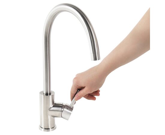 Смеситель для кухни, Китчен (Kitchen), Идис (IDDIS) 50x380 К05СТДж0и05 (K05STJ0i05) Хром, Основной цвет: Хром, Длина: 111, Высота: 380, Глубина: 50, Материал: латунь, Артикул: К05СТДж0и05 (K05STJ0i05), изображение 2post-test