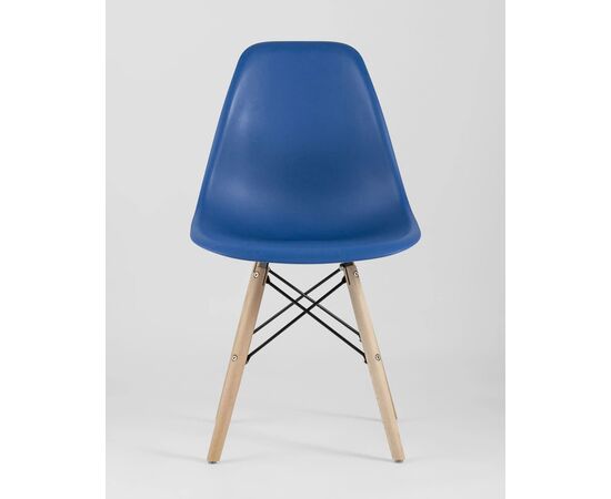Стул Эймс Стайл ДСВ (Eames Style DSW) 460x420x810 УТ000002361 Синий/дер.ножки, Материал основания: Массив дерева, Основной цвет: Синий/дер.ножки, Ширина: 460, Высота: 810, Глубина: 420, Каркас: Массив дерева, Вес: 3,4, Цвет опоры: светло коричневый, Материал сиденья: пластик, Цвет сиденья: Синий, Материал спинки: пластик, Артикул: УТ000002361, изображение 7post-test