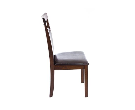 Стул деревянный Венте (Vente) 430x520x950 1995 Коричневый/Диртй оак (Dirty oak), Основной цвет: Коричневый/Диртй оак (Dirty oak), Материал основания: Массив дерева, Ширина: 430, Высота: 950, Глубина: 520, Материал: Искусственная кожа, Каркас: Массив дерева, Вес: 5,6, Цвет опоры: Диртй оак (Dirty oak), Подлокотники: Нет, Объем: 0,048, Артикул: 1995, изображение 6post-test