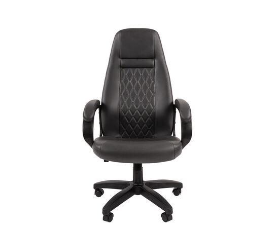 Кресло Чейрман 950 ЛТ (Chairman 950 LT) 655x680x1215 00-07062457 Серый, Основной цвет: Серый, Ширина: 655, Высота: 1215, Глубина: 680, Максимальная высота: 1310, Материал сиденья: экокожа, Материал спинки: экокожа, Артикул: 00-07062457, изображение 2post-test