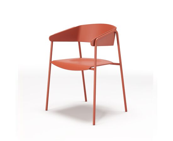 Стул Кава М (Cava M) 520x500x760 Cava M На выбор, Ширина: 520, Высота: 760, Глубина: 500, Каркас: Металл, Вес: 9, Цвет опоры: На выбор, изображение 4post-test