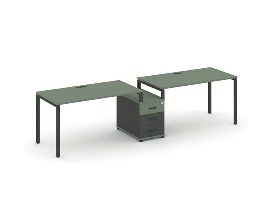 Концепт Рабочая станция 2 места с 1 опорной тумбой 3472x720x750 CN.ORS-304 W Кобо/Антрацит/Металл Антрацит, Основной цвет: Кобо/Антрацит/Металл Антрацит, Ширина: 3472, Высота: 750, Глубина: 720, Максимальная ширина: 3472, Максимальная глубина: 720, Максимальная высота: 750, Объем: 0,21, Бренд: РИВА ООО, изображение 7post-test