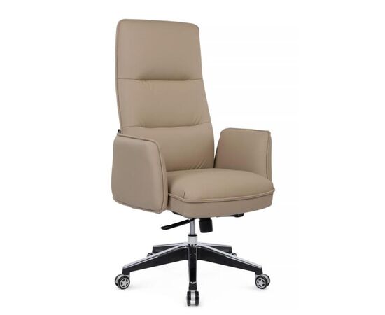 Кресло Грант C 75x68x126/132 A885 Бежевый, Основной цвет: Бежевый, Ширина: 75, Высота: 132, Глубина: 68, Максимальная ширина: 75, Максимальная глубина: 68, Максимальная высота: 132, Вес: 27,8, Материал сиденья: экокожа, Механизм: синхромеханизм, Подголовник: обтянутые экокожей в цвет кресла, Цвет сиденья: Бежевый, Цвет спинки: Бежевый, Максимальная нагрузка: 120, Материал спинки: экокожа, Гарантия: 3 года, Страна производитель: Китай, Объем: 0,28, Бренд: РИВА ООО, Артикул для сайта: A885, изображение 17post-test