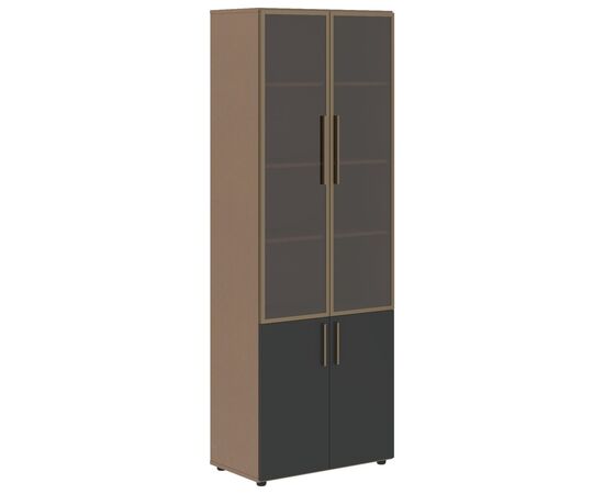 ВЕЛИОН/VELION Шкаф высокий широкий 800х450х2253 VHCS 80.2 яшма черный/кобра, Основной цвет: яшма черный/кобра, Ширина: 800, Высота: 2253, Глубина: 450, Вес: 111,4, Объем: 0,21, Бренд: ТАЙПИТ-МК ООО, Артикул для сайта: VHCS 80.2, изображение 2post-test