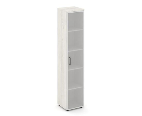 Стайл Проджект Шкаф высокий узкий универсальный 400x400x1982 SN.STU.E-109 Дуб Наварра/Сатин/Черный Ручки, Основной цвет: Дуб Наварра/Сатин/Черный Ручки, Ширина: 400, Высота: 1982, Глубина: 400, Максимальная ширина: 400, Максимальная глубина: 400, Максимальная высота: 1982, Объем: 0,054, Бренд: РИВА ООО, Артикул для сайта: SN.STU.E-109, изображение 2post-test