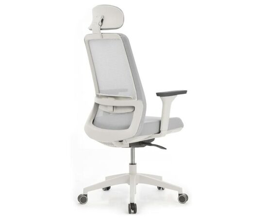 Кресло Ворк 68x64x113/123 W-218C WHITE Светло-серый, Основной цвет: Светло-серый, Ширина: 68, Высота: 123, Глубина: 64, Максимальная ширина: 68, Максимальная глубина: 64, Максимальная высота: 123, Вес: 18,8, Материал сиденья: ткань, Механизм: механизм Donati со слайдером, Подголовник: серый пластик 4D, Цвет сиденья: Светло-серый, Цвет спинки: Светло-серый, Максимальная нагрузка: 120, Материал спинки: сетка, Гарантия: 3 года, Страна производитель: Китай, Объем: 0,137, Бренд: РИВА ООО, Артикул для сайта: W-218C WHITE, изображение 3post-test