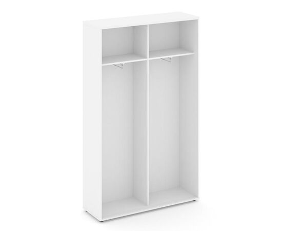 Стайл Проджект Шкаф-купе для одежды 1200x400x1982 SN.SHK.E-003 Белый/Белый/Дуб Наварра/Черный Ручки, Основной цвет: Белый/Белый/Дуб Наварра/Черный Ручки, Ширина: 1200, Высота: 1982, Глубина: 400, Максимальная ширина: 1200, Максимальная глубина: 400, Максимальная высота: 1982, Объем: 0,126, Бренд: РИВА ООО, Артикул для сайта: SN.SHK.E-003, изображение 2post-test