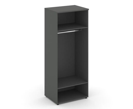 Стайл Проджект Гардероб широкий глубокий 796x600x1982 SN.GB-004 Антрацит NEW/Черный Ручки, Основной цвет: Антрацит NEW/Черный Ручки, Ширина: 796, Высота: 1982, Глубина: 600, Максимальная ширина: 796, Максимальная глубина: 600, Максимальная высота: 1982, Объем: 0,129, Бренд: РИВА ООО, Артикул для сайта: SN.GB-004, изображение 2post-test
