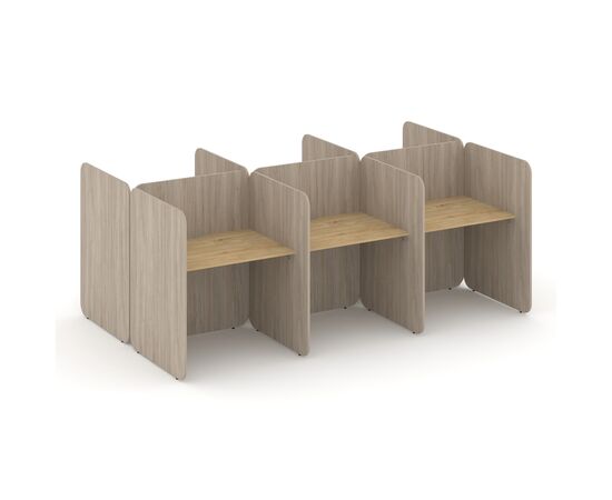 Бэлл Комплект №8 2412x1800x1200 KCB.K-008 Тиквуд Светлый/Дуб Аттик, Основной цвет: Тиквуд Светлый/Дуб Аттик, Ширина: 2412, Высота: 1200, Глубина: 1800, Максимальная ширина: 2412, Максимальная глубина: 1800, Максимальная высота: 1200, Объем: 0,25, Бренд: РИВА ООО, Артикул для сайта: KCB.K-008, изображение 2post-test