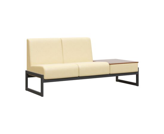 Модуль Диван двухместный столик универсальный 1855x700x800 MD.D2-ST2 Oregon 11/Орех Гварнери/Металл Черный, Основной цвет: Oregon 11/Орех Гварнери/Металл Черный, Ширина: 1855, Высота: 800, Глубина: 700, Максимальная ширина: 1855, Максимальная глубина: 700, Максимальная высота: 800, Объем: 0,57, Бренд: РИВА ООО, Артикул для сайта: MD.D2-ST2, изображение 2post-test
