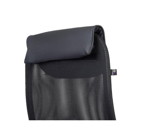 Кресло Нэсс RCH 61x72x121/131 NS-206 Чёрный, Основной цвет: Чёрный, Ширина: 61, Высота: 131, Глубина: 72, Максимальная ширина: 61, Максимальная глубина: 72, Максимальная высота: 131, Вес: 12,4, Материал сиденья: ткань, Механизм: топ-ган, Подголовник: хром, с накладками из экокожи в цвет кресла, Цвет сиденья: Черный, Цвет спинки: Черный, Максимальная нагрузка: 120, Материал спинки: экокожа/сетка, Гарантия: 1 год, Страна производитель: Россия, Объем: 0,145, Бренд: РИВА ООО, Артикул для сайта: NS-206, изображение 10post-test