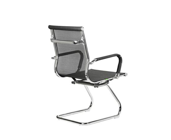 Кресло Хьюго RCH 55x60x93 6001-3E Чёрный, Основной цвет: Чёрный, Ширина: 55, Высота: 93, Глубина: 60, Максимальная ширина: 55, Максимальная глубина: 60, Максимальная высота: 93, Вес: 12,2, Материал сиденья: сетка, Подголовник: металлические хромированные, с накладками из сетки в цвет кресла, Цвет сиденья: Черный, Цвет спинки: Черный, Максимальная нагрузка: 120, Материал спинки: сетка, Гарантия: 1 год, Страна производитель: Китай, Объем: 0,288, Бренд: РИВА ООО, Артикул для сайта: 6001-3E, изображение 3post-test