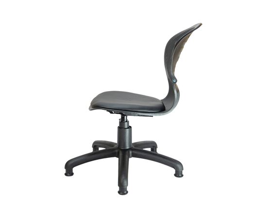 Кресло 60x60x78/88 1120 PL Black Чёрный, Минимальная высота: 78, Основной цвет: Чёрный, Максимальная нагрузка: 100, Ширина: 60, Высота: 88, Глубина: 60, Максимальная ширина: 60, Максимальная глубина: 60, Максимальная высота: 88, Вес: 10,9, Материал сиденья: экокожа, Цвет сиденья: Черный, Цвет спинки: Черный, Материал спинки: пластик, Бренд: РИВА ООО, Артикул для сайта: 1120 PL Black, изображение 7post-test