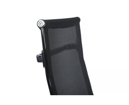 Кресло Хьюго RCH 57x56x109/119 6001-1SE Чёрный, Основной цвет: Чёрный, Ширина: 57, Высота: 119, Глубина: 56, Максимальная ширина: 57, Максимальная глубина: 56, Максимальная высота: 119, Вес: 12,6, Материал сиденья: сетка, Механизм: топ-ган, Подголовник: металлические хромированные, с накладками из сетки в цвет кресла, Цвет сиденья: Черный, Цвет спинки: Черный, Максимальная нагрузка: 120, Материал спинки: сетка, Гарантия: 1 год, Страна производитель: Китай, Объем: 0,288, Бренд: РИВА ООО, Артикул для сайта: 6001-1SE, изображение 9post-test