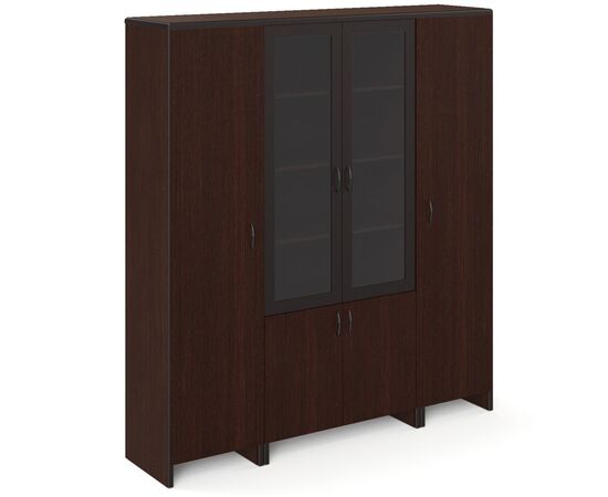ВУД/WOOD Шкаф с гардеробом 183x45xh211 LA214SP ПАЛИСАНДР СОМБРЕ, Основной цвет: ПАЛИСАНДР СОМБРЕ, Ширина: 183, Высота: 211, Глубина: 45, Максимальная ширина: 183, Максимальная глубина: 45, Максимальная высота: 211, Вес: 236, Объем: 0,546, Бренд: ЦЕНТРЭКСИМ ООО, Артикул для сайта: LA214SP, изображение 2post-test