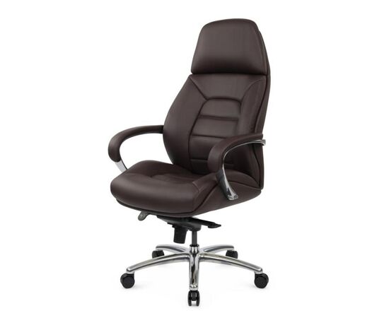 Кресло Порш 72x73x127/132 F181-FL Темно-коричневый, Максимальная нагрузка: 250, Минимальная высота: 127, Основной цвет: Темно-коричневый, Ширина: 72, Высота: 132, Глубина: 73, Максимальная ширина: 72, Максимальная глубина: 73, Максимальная высота: 132, Вес: 30,4, Механизм: мультиблок, Гарантия: 5 лет, Страна производитель: Китай, Объем: 0,284, Бренд: РИВА ООО, Артикул для сайта: F181-FL, изображение 6post-test