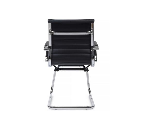 Кресло Хьюго RCH 55x60x93 6002-3E Чёрный, Основной цвет: Чёрный, Ширина: 55, Высота: 93, Глубина: 60, Максимальная ширина: 55, Максимальная глубина: 60, Максимальная высота: 93, Вес: 12,2, Материал сиденья: экокожа, Подголовник: металлические хромированные, с накладками из экокожи в цвет кресла, Цвет сиденья: Черный, Цвет спинки: Черный, Максимальная нагрузка: 120, Материал спинки: экокожа, Гарантия: 1 год, Страна производитель: Китай, Объем: 0,288, Бренд: РИВА ООО, Артикул для сайта: 6002-3E, изображение 4post-test