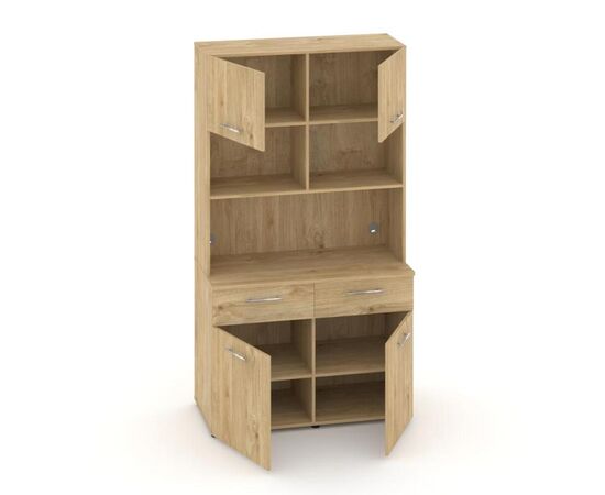 Фит Вариант № 9 1200x600/420x2178 MN-009 Тиквуд Светлый, Основной цвет: Тиквуд Светлый, Ширина: 1200, Высота: 2178, Глубина: 420, Максимальная ширина: 1200, Максимальная глубина: 420, Максимальная высота: 2178, Минимальная глубина: 600, Объем: 0,294, Бренд: РИВА ООО, Артикул для сайта: MN-009, изображение 2post-test