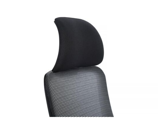 Кресло Гензо 72x72x123/133 8321H-BK Чёрный, Основной цвет: Чёрный, Ширина: 72, Высота: 133, Глубина: 72, Максимальная ширина: 72, Максимальная глубина: 72, Максимальная высота: 133, Вес: 16, Материал сиденья: ткань, Механизм: синхромеханизм со слайдером, Подголовник: пластик 4D, Цвет сиденья: Черный, Цвет спинки: Черный, Материал спинки: сетка, Гарантия: 3 года, Страна производитель: Китай, Максимальная нагрузка: 120, Бренд: РИВА ООО, Артикул для сайта: 8321H-BK, изображение 10post-test