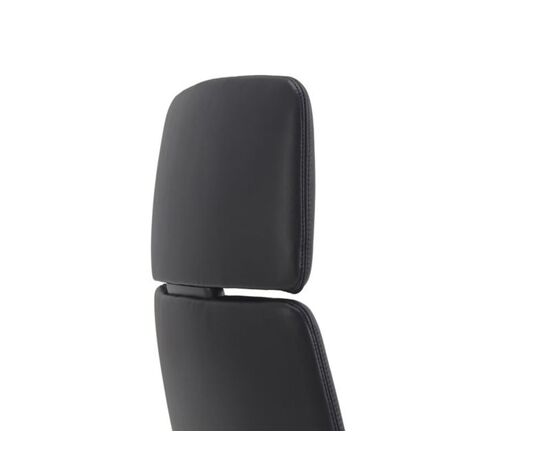 Кресло Венетто 64x65x116/124 FK013-A12 Чёрный, Основной цвет: Чёрный, Ширина: 64, Высота: 124, Глубина: 65, Максимальная ширина: 64, Максимальная глубина: 65, Максимальная высота: 124, Вес: 23,8, Материал сиденья: натуральная кожа/экокожа, Механизм: синхромеханизм с фиксацией в 4 положениях, Подголовник: черный алюминий, с накладками из кожи в цвет кресла, Цвет сиденья: Черный, Цвет спинки: Черный, Материал спинки: натуральная кожа/экокожа, Гарантия: 5 лет, Страна производитель: Китай, Максимальная нагрузка: 150, Бренд: РИВА ООО, Артикул для сайта: FK013-A12, изображение 6post-test