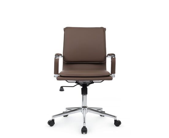 Кресло Хьюго RCH 57x56x92/102 6003-2SE Коричневый, Основной цвет: Коричневый, Ширина: 57, Высота: 102, Глубина: 56, Максимальная ширина: 57, Максимальная глубина: 56, Максимальная высота: 102, Вес: 13,9, Материал сиденья: экокожа, Механизм: топ-ган, Подголовник: металлические хромированные, с накладками из экокожи в цвет кресла, Цвет сиденья: Коричневый, Цвет спинки: Коричневый, Максимальная нагрузка: 120, Материал спинки: экокожа, Гарантия: 1 год, Страна производитель: Китай, Объем: 0,288, Бренд: РИВА ООО, Артикул для сайта: 6003-2SE, изображение 8post-test