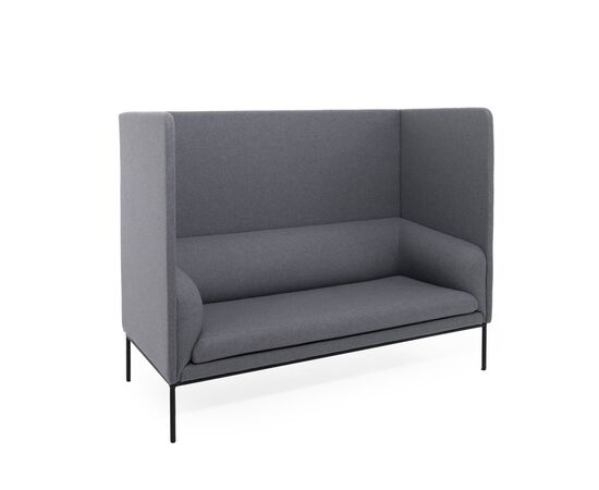 ЛИРО/LIRO Диван высокий 2-местный 165x74xh142.5 LIRO High 2 WM 160 - 0324 Серый, Основной цвет: Серый, Ширина: 165, Высота: 142,5, Глубина: 74, Максимальная ширина: 165, Максимальная глубина: 74, Максимальная высота: 142,5, Вес: 90,5, Объем: 1,71, Бренд: ЦЕНТРЭКСИМ ООО, Артикул для сайта: LIRO High 2 WM 160 - 0324, изображение 2post-test