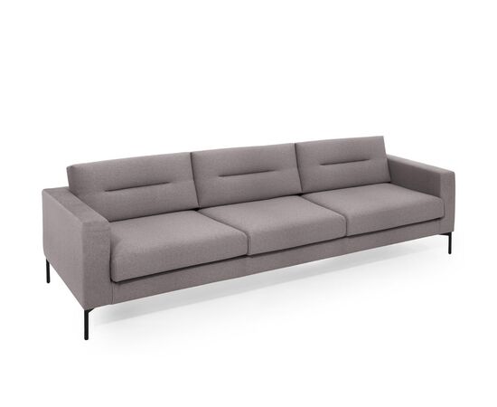 ТЕНО/TENO Диван 3-местный 221/195x85/56xh78, Основной цвет: Темно-бежевый/Черный, Ширина: 195, Высота: 78, Глубина: 56, Максимальная ширина: 195, Максимальная глубина: 56, Минимальная ширина: 221, Максимальная высота: 78, Минимальная глубина: 85, Вес: 62,1, Объем: 0,876, Бренд: ЦЕНТРЭКСИМ ООО, Артикул для сайта: TENO 3 Claire Aura 3 Taupe, изображение 2post-test