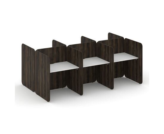 Бэлл Комплект №18 3012x1800x1200 KCB.K-018 Белый Бриллиант/Дуб Мали, Основной цвет: Белый Бриллиант/Дуб Мали, Ширина: 3012, Высота: 1200, Глубина: 1800, Максимальная ширина: 3012, Максимальная глубина: 1800, Максимальная высота: 1200, Объем: 0,265, Бренд: РИВА ООО, Артикул для сайта: KCB.K-018, изображение 2post-test