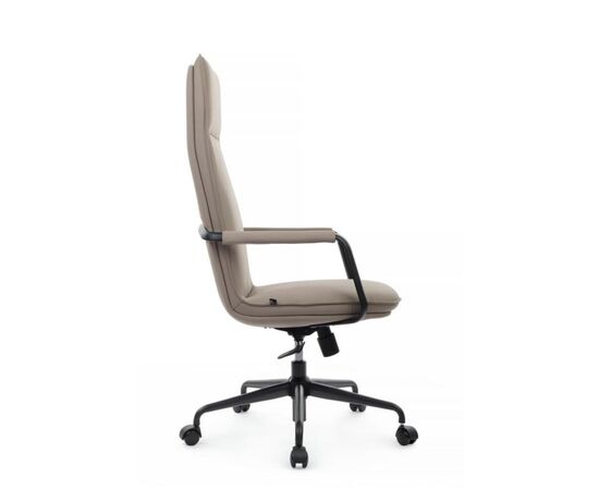 Кресло Тино RCH 68x68x115/125 CM-P004AS Бежевый, Основной цвет: Бежевый, Ширина: 68, Высота: 125, Глубина: 68, Максимальная ширина: 68, Максимальная глубина: 68, Максимальная высота: 125, Вес: 21,6, Материал сиденья: экокожа, Механизм: топ-ган, Подголовник: черный металл, с накладками из экокожи в цвет кресла, Цвет сиденья: Бежевый, Цвет спинки: Бежевый, Максимальная нагрузка: 150, Материал спинки: экокожа, Гарантия: 1 год, Страна производитель: Китай, Объем: 0,332, Бренд: РИВА ООО, Артикул для сайта: CM-P004AS, изображение 2post-test