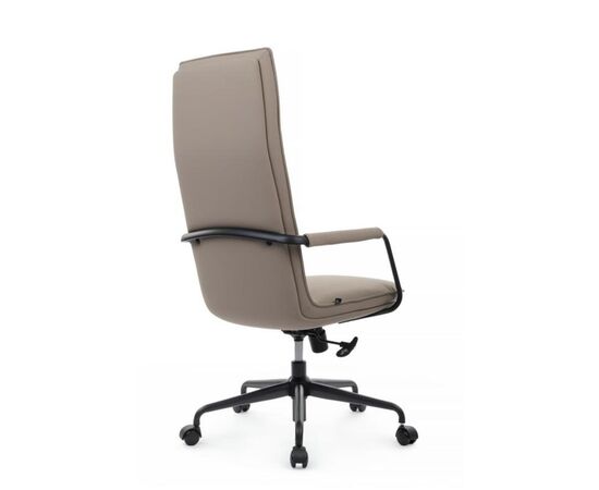Кресло Тино RCH 68x68x115/125 CM-P004AS Бежевый, Основной цвет: Бежевый, Ширина: 68, Высота: 125, Глубина: 68, Максимальная ширина: 68, Максимальная глубина: 68, Максимальная высота: 125, Вес: 21,6, Материал сиденья: экокожа, Механизм: топ-ган, Подголовник: черный металл, с накладками из экокожи в цвет кресла, Цвет сиденья: Бежевый, Цвет спинки: Бежевый, Максимальная нагрузка: 150, Материал спинки: экокожа, Гарантия: 1 год, Страна производитель: Китай, Объем: 0,332, Бренд: РИВА ООО, Артикул для сайта: CM-P004AS, изображение 3post-test