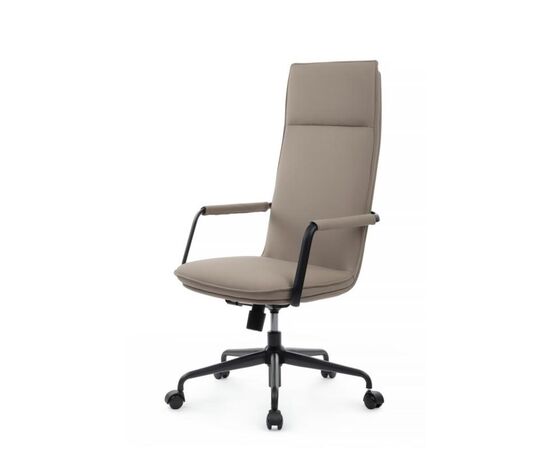 Кресло Тино RCH 68x68x115/125 CM-P004AS Бежевый, Основной цвет: Бежевый, Ширина: 68, Высота: 125, Глубина: 68, Максимальная ширина: 68, Максимальная глубина: 68, Максимальная высота: 125, Вес: 21,6, Материал сиденья: экокожа, Механизм: топ-ган, Подголовник: черный металл, с накладками из экокожи в цвет кресла, Цвет сиденья: Бежевый, Цвет спинки: Бежевый, Максимальная нагрузка: 150, Материал спинки: экокожа, Гарантия: 1 год, Страна производитель: Китай, Объем: 0,332, Бренд: РИВА ООО, Артикул для сайта: CM-P004AS, изображение 7post-test