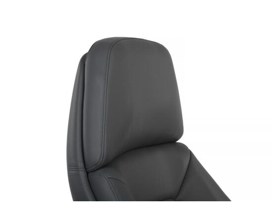 Кресло Порш 72x73x127/132 F181-F Антрацит, Основной цвет: Антрацит, Ширина: 72, Высота: 132, Глубина: 73, Максимальная ширина: 72, Максимальная глубина: 73, Максимальная высота: 132, Вес: 30,4, Материал сиденья: экокожа, Механизм: мультиблок, Подголовник: алюминий, с накладками из экокожи в цвет кресла, Цвет сиденья: Антрацит, Цвет спинки: Антрацит, Максимальная нагрузка: 250, Материал спинки: экокожа, Гарантия: 5 лет, Страна производитель: Китай, Объем: 0,284, Бренд: РИВА ООО, Артикул для сайта: F181-F, изображение 9post-test