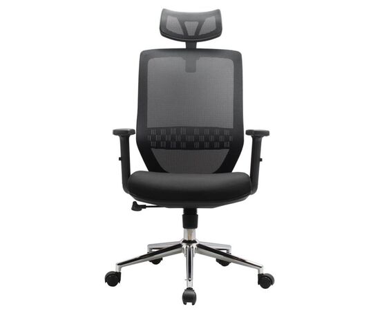 Кресло Альт RCH 61x58x127 833H Чёрный, Основной цвет: Чёрный, Ширина: 61, Высота: 127, Глубина: 58, Максимальная ширина: 61, Максимальная глубина: 58, Максимальная высота: 127, Вес: 14,6, Материал сиденья: ткань, Механизм: топ-ган, Подголовник: черный пластик 1D, Цвет сиденья: Черный, Цвет спинки: Черный, Максимальная нагрузка: 120, Материал спинки: сетка, Гарантия: 1 год, Страна производитель: Китай, Объем: 0,136, Бренд: РИВА ООО, Артикул для сайта: 833H, изображение 4post-test