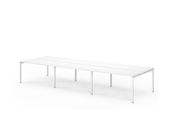 ТУР/TOUR Бенч на 6 рабочих мест 474x139xh75 TOUR 6-bench 474x139 W3 Белый, Основной цвет: Белый, Ширина: 474, Высота: 75, Глубина: 139, Максимальная ширина: 474, Максимальная глубина: 139, Максимальная высота: 75, Вес: 184,5, Объем: 0,5, Бренд: ЦЕНТРЭКСИМ ООО, Артикул для сайта: TOUR 6-bench 474x139 W3, изображение 2post-test