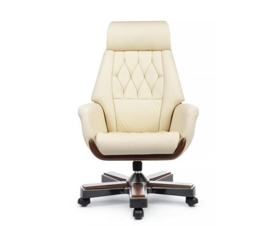 Кресло Байрон 78x73x120/128 YS1505A Кремовый, Основной цвет: Кремовый, Ширина: 78, Высота: 128, Глубина: 73, Максимальная ширина: 78, Максимальная глубина: 73, Максимальная высота: 128, Вес: 47, Материал сиденья: натуральная кожа/экокожа, Механизм: синхромеханизм, Подголовник: обтянутые кожей в цвет кресла, Цвет сиденья: Кремовый, Цвет спинки: Кремовый, Максимальная нагрузка: 150, Материал спинки: натуральная кожа/экокожа, Гарантия: 1 год, Страна производитель: Китай, Объем: 0,793, Бренд: РИВА ООО, Артикул для сайта: YS1505A, изображение 5post-test